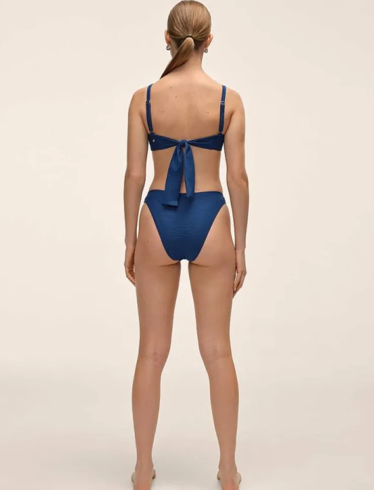 Kvinnor Casall Badkläder|Badkläder|Waffle High Leg Bikini Bottom - Bikinis