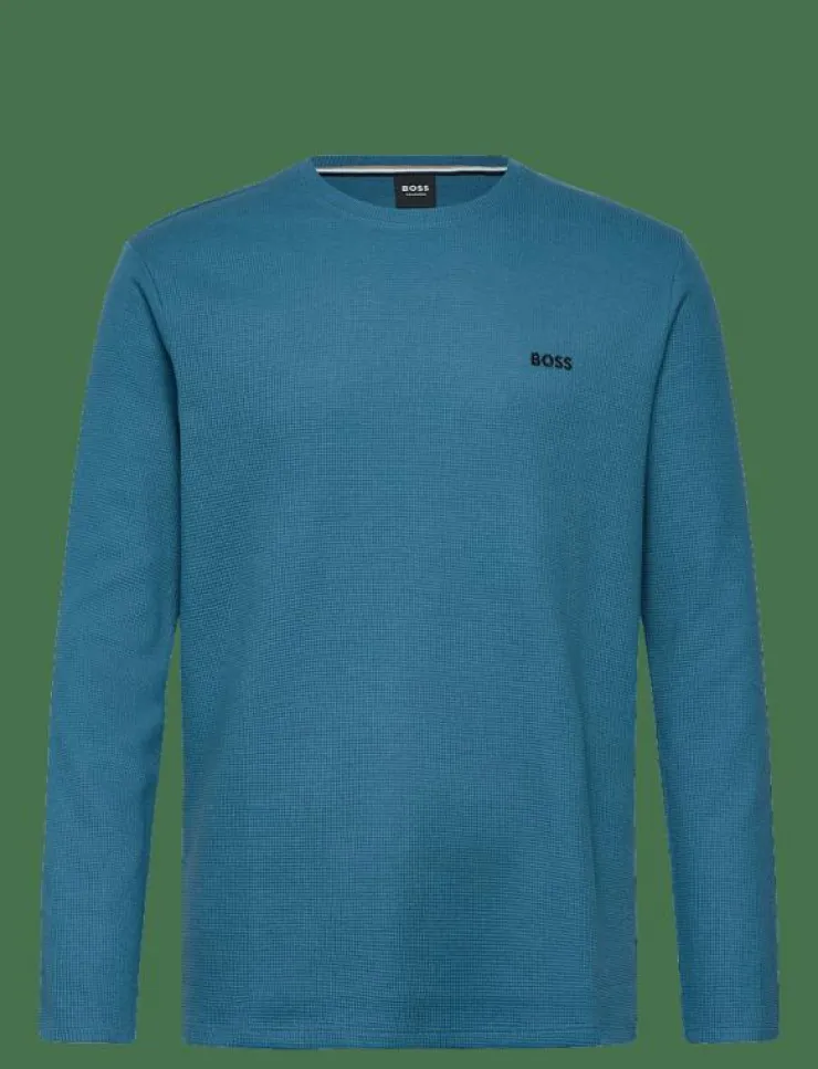 BOSS Pyjamas|Waffle LS-Shirt - Pyjamasöverdelar