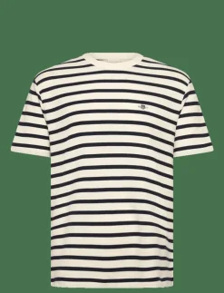 GANT WAFFLE STRIPE SS T-SHIRT - Kortärmad t-shirt| T-Shirts