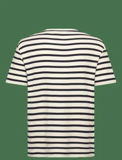 GANT WAFFLE STRIPE SS T-SHIRT - Kortärmad t-shirt| T-Shirts