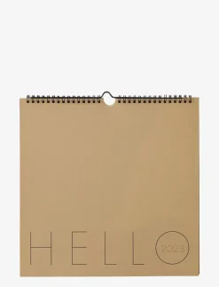 Design Letters Kontorsmaterial|Wall Calendar 2023 - Kalendrar & Anteckningsblock