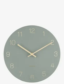 KARLSSON Klockor|Wall clock Charm engraved numbers - Väggklockor