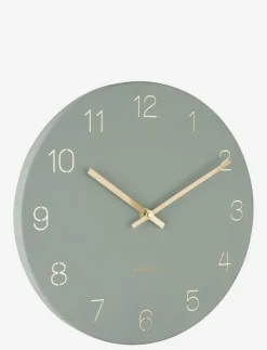 KARLSSON Klockor|Wall clock Charm engraved numbers - Väggklockor