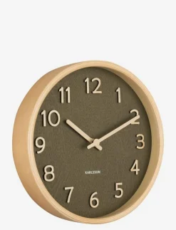 KARLSSON Wall clock Pure wood grain small - Väggklockor| Klockor