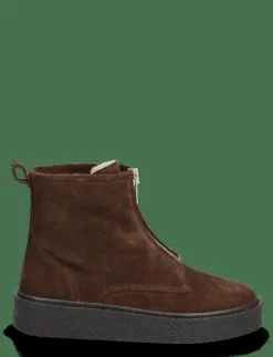 Billi Bi Warm lining - Platta ankelboots|Kvinnor Varmfodrade Stövlar|Boots
