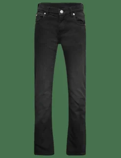 Barn Mads Nørgaard Nederdelar|/ Black Jagino Pants - Regular jeans