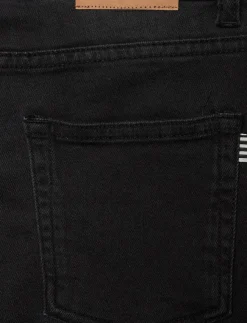 Barn Mads Nørgaard Nederdelar|/ Black Jagino Pants - Regular jeans