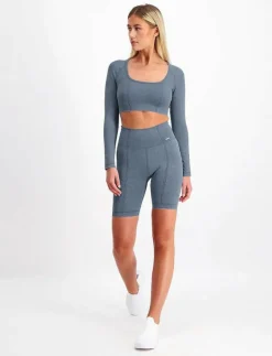 Kvinnor aim´n Tights|Leggings & Tights|Seamless Biker Shorts - Träningstights