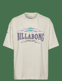 Kvinnor Billabong Toppar & T-Shirts|WAVE OUT TEE - T-Shirts