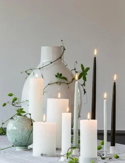 Kunstindustrien Ljus|Wax Alter Candles, 4 piece - Blockljus
