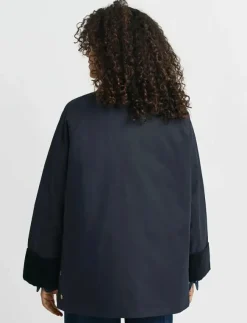 GANT WAXED COTTON DOUBLE DECKER JACKET - Utilityjackor|Kvinnor Overshirts