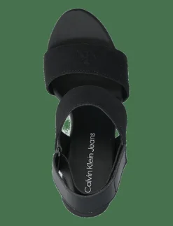 Calvin Klein WEDGE SANDAL WEBBING IN - Platåsandaler|Kvinnor Sandaler|Högklackade Skor