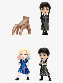 Jada Toys Wednesday 4-Pack Figures 2,5" - Lekset|Barn Leksaksset & Leksaksfigurer
