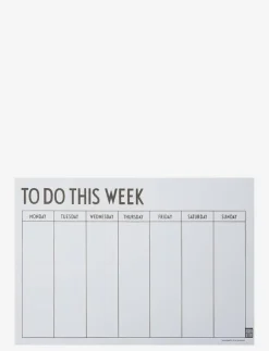 Design Letters Kontorsmaterial|Weekly planner - Kalendrar & Anteckningsblock