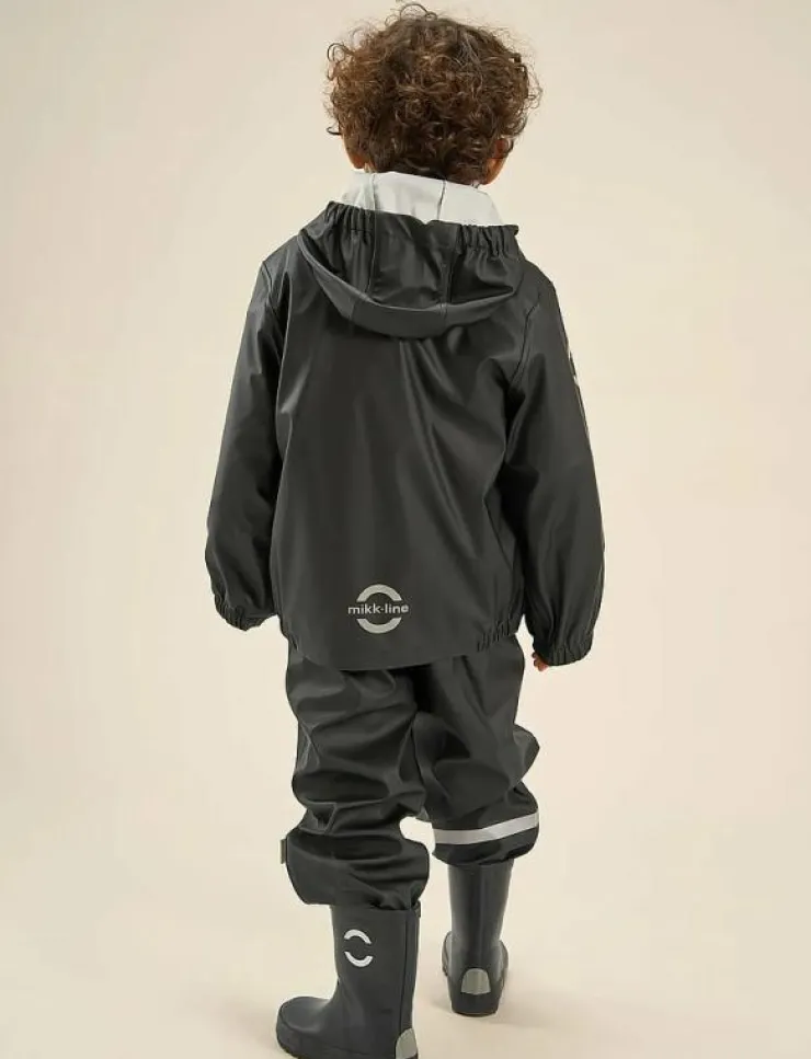 Barn mikk-line Regnkläder|Wellies Solid - Höga gummistövlar