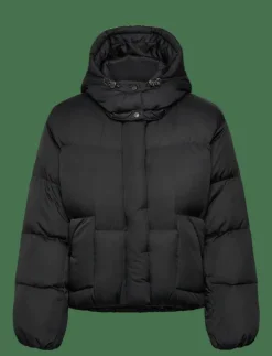Kvinnor Levi's® Jackor & Kappor|WESTERN BUBBLE SHORTIE ANTHRAC - Dun- & vadderade jackor