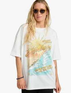 Kvinnor Billabong Toppar & T-Shirts|WHERE THE SUN COLLIDE - T-Shirts
