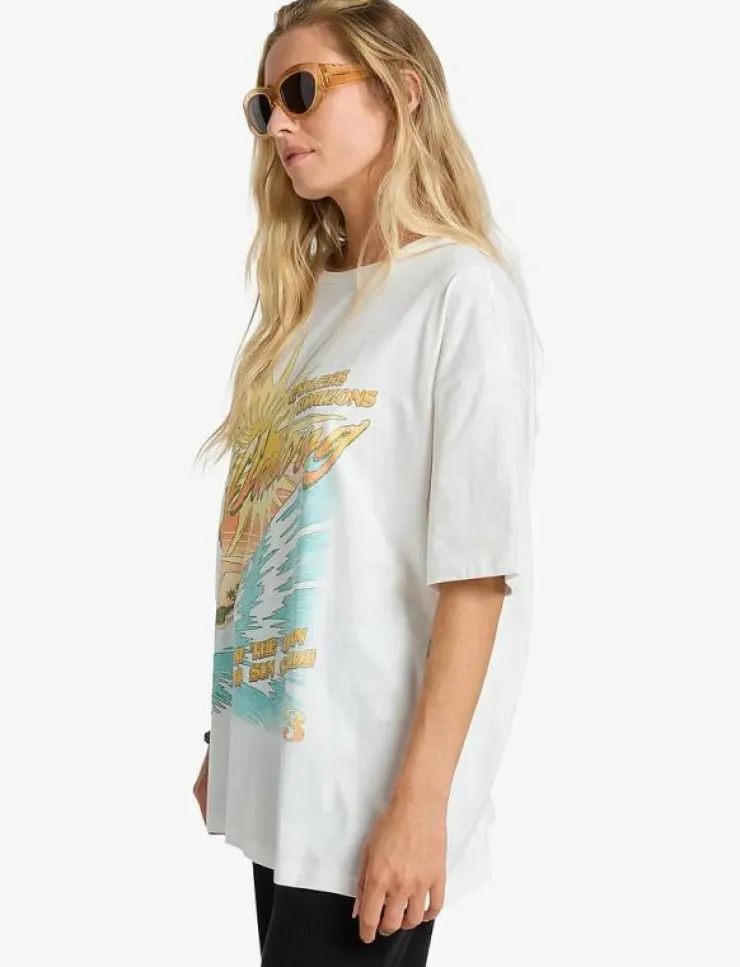 Kvinnor Billabong Toppar & T-Shirts|WHERE THE SUN COLLIDE - T-Shirts