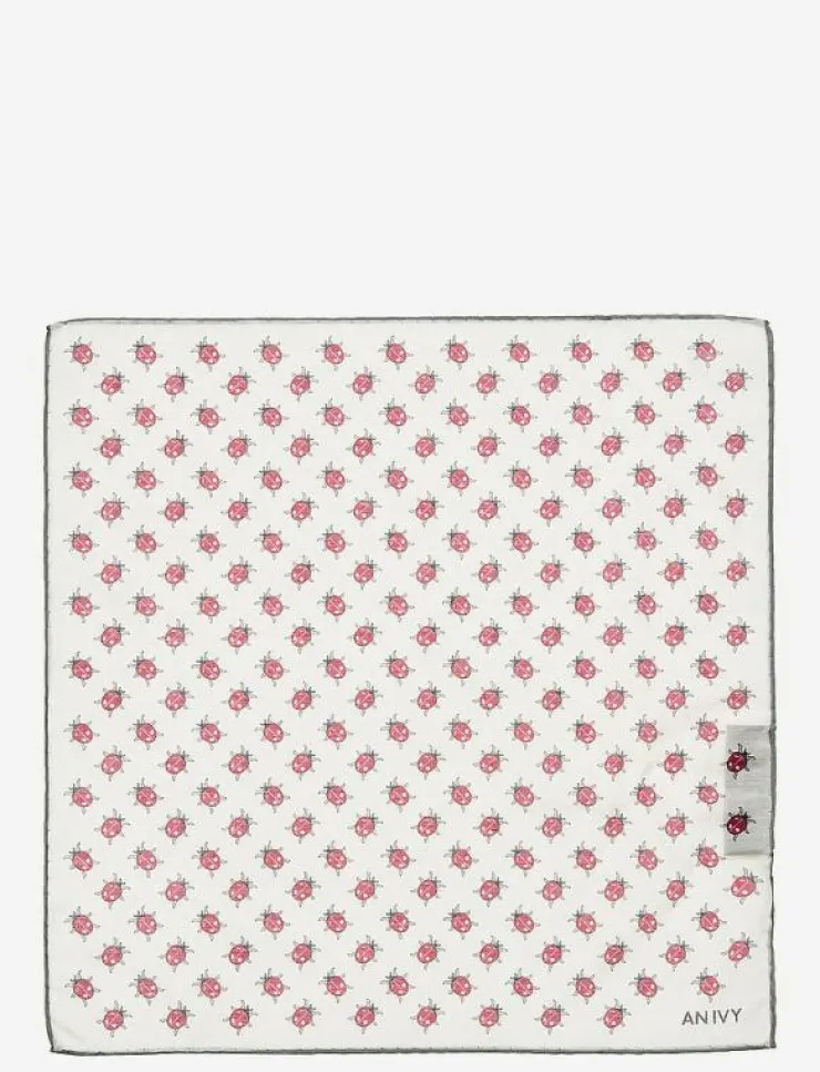 AN IVY White Ladybird Pocket - Näsdukar| Slipsar & Accessoarer