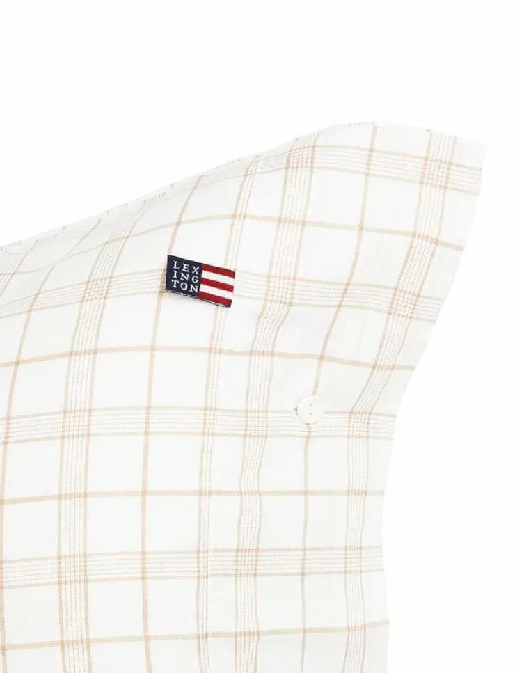 Lexington Home Cecked Lyocell/Cotton Pillowcase - Örngott| Sängtextilier