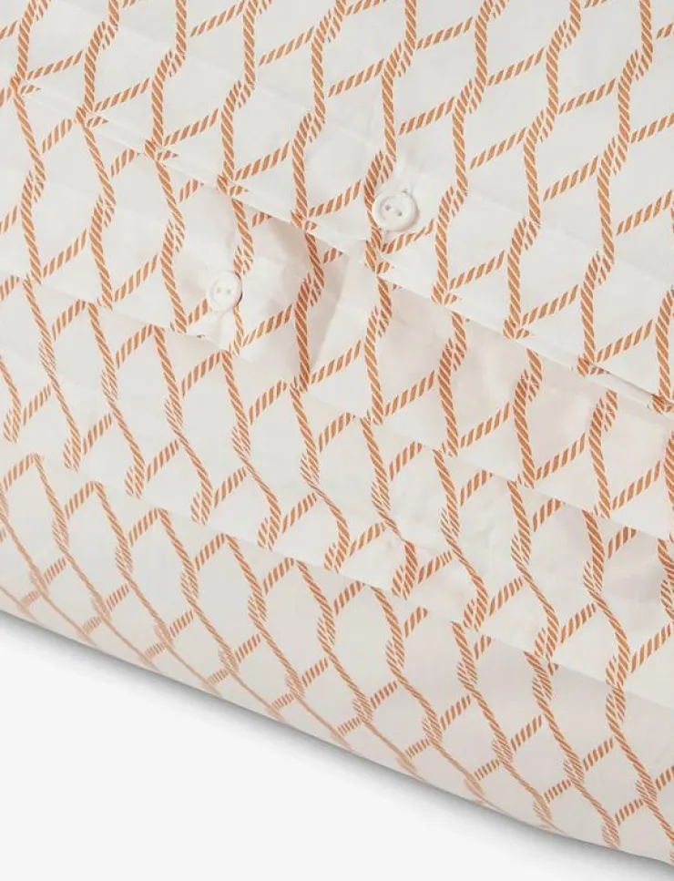 Lexington Home Rope Printed Cotton Poplin Bed Set - Påslakanset| Sängtextilier