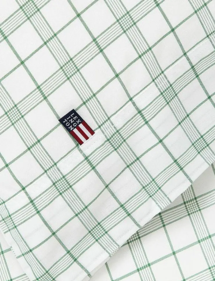 Lexington Home Checked Lyocell/Cotton Pillowcase - Örngott|Barn Sängtextilier|Sova