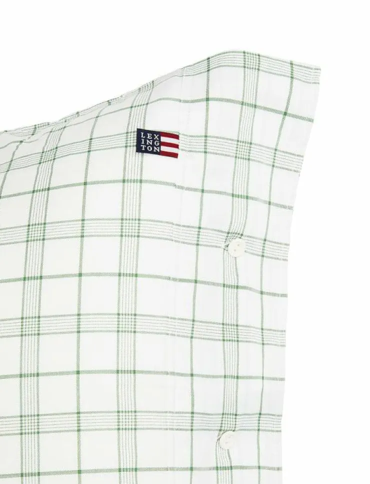 Lexington Home Checked Lyocell/Cotton Pillowcase - Örngott|Barn Sängtextilier|Sova