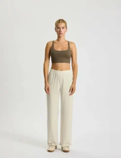 Rethinkit Studios Wide Rib Pants Merci - Sweatpants|Kvinnor Byxor|Mjukisbyxor