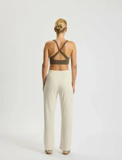 Rethinkit Studios Wide Rib Pants Merci - Sweatpants|Kvinnor Byxor|Mjukisbyxor