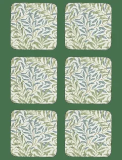 Morris & Co Serveringstillbehör|Willow Bough Coasters - set of 6 - Serveringstillbehör