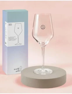 Sand & Soda Glas|Wineglass Smiley - Vinglas