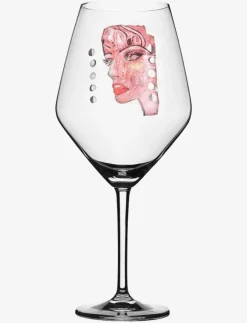 Carolina Gynning Glas|WINEGLASS MOONLIGHT QUEEN PINK - Vitvinsglas