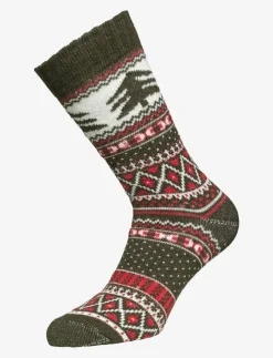 Alpacasocks&Co Winter Alpaca Tree 1-pack - Sockor|Kvinnor Strumpor|Strumpor