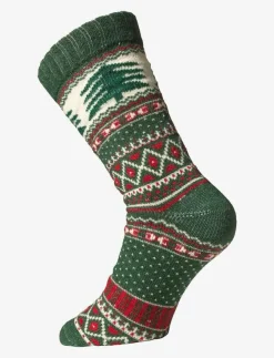 Alpacasocks&Co Winter Alpaca Tree 1-pack - Sockor|Kvinnor Strumpor|Strumpor