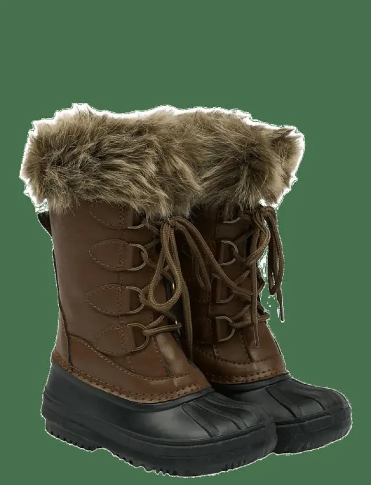 mikk-line Winter Boot Rubber w. Fake Fur - Vinterstövlar|Barn Vinterstövlar