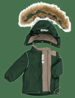 mikk-line Winter Jacket Solid with Fake Fur - Vinterjacka|Barn Jackor