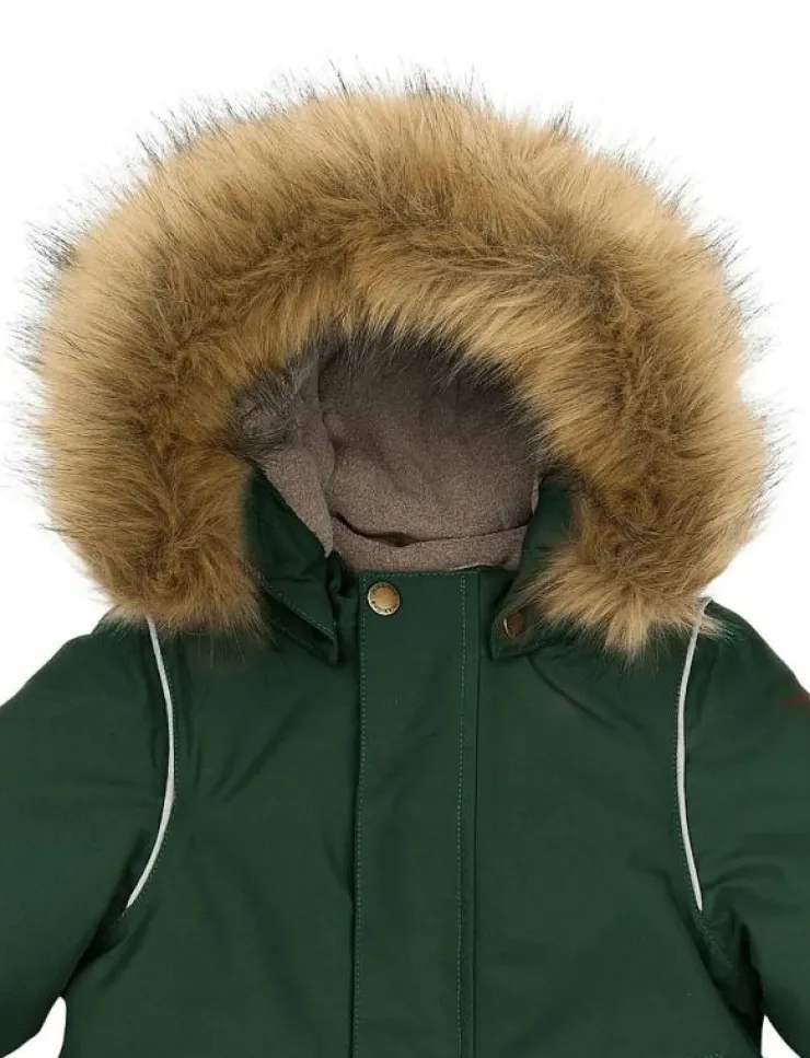 mikk-line Winter Jacket Solid with Fake Fur - Vinterjacka|Barn Jackor