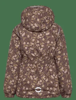 mikk-line Winter Jacket waist AOP - Vinterjacka|Barn Vinterkläder