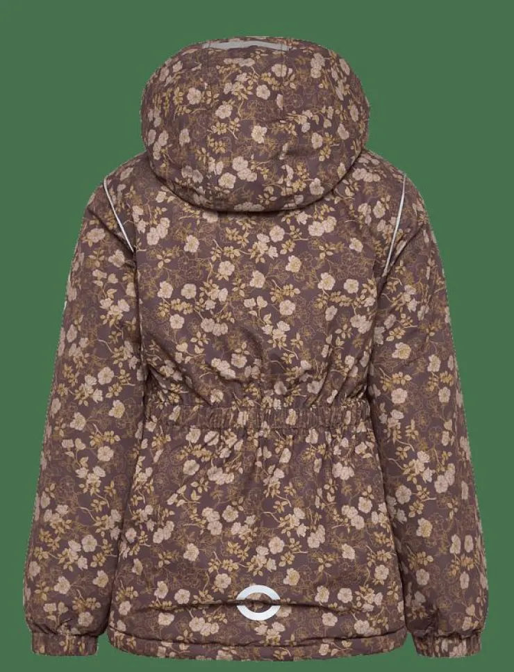 mikk-line Winter Jacket waist AOP - Vinterjacka|Barn Vinterkläder