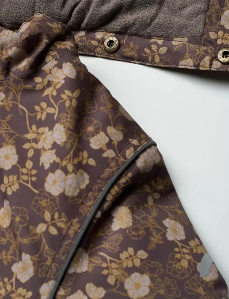 mikk-line Winter Jacket waist AOP - Vinterjacka|Barn Vinterkläder