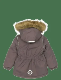 mikk-line Winter Jacket waist Solid w. Fake F - Vinterjacka|Barn Vinterkläder