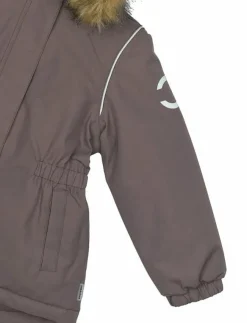 mikk-line Winter Jacket waist Solid w. Fake F - Vinterjacka|Barn Vinterkläder