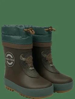mikk-line Winter Wellies - 3D - Höga gummistövlar|Barn Regnkläder|Gummistövlar