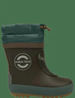 mikk-line Winter Wellies - 3D - Höga gummistövlar|Barn Regnkläder|Gummistövlar