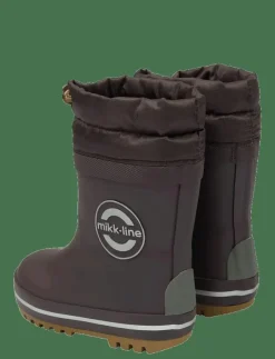 Barn mikk-line Regnkläder|Gummistövlar|Winter Wellies - Höga gummistövlar