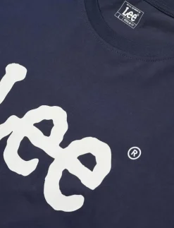Lee Jeans T-Shirts|WOBBLY LOGO TEE - Kortärmad t-shirt