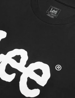 Lee Jeans WOBBLY LOGO TEE - Kortärmad t-shirt| T-Shirts