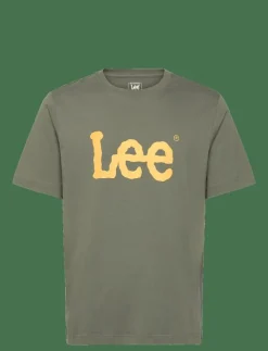 Lee Jeans WOBBLY LOGO TEE - Kortärmad t-shirt| T-Shirts