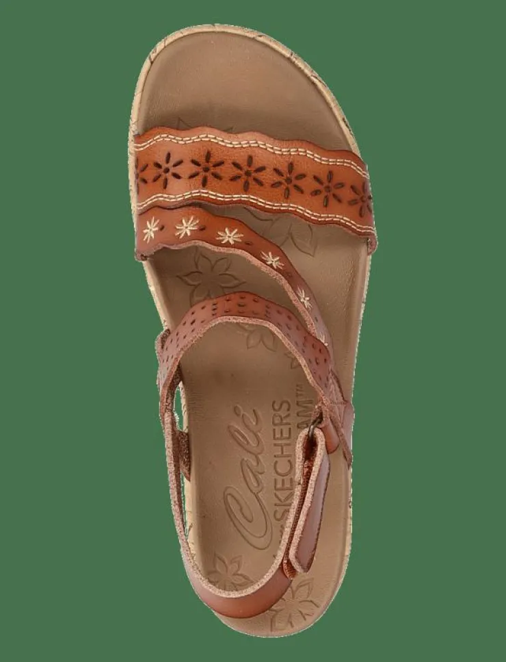 Kvinnor Skechers Sandaler|Högklackade Skor|Women BEVERLEE CHERISHED AURA - Kilklackar