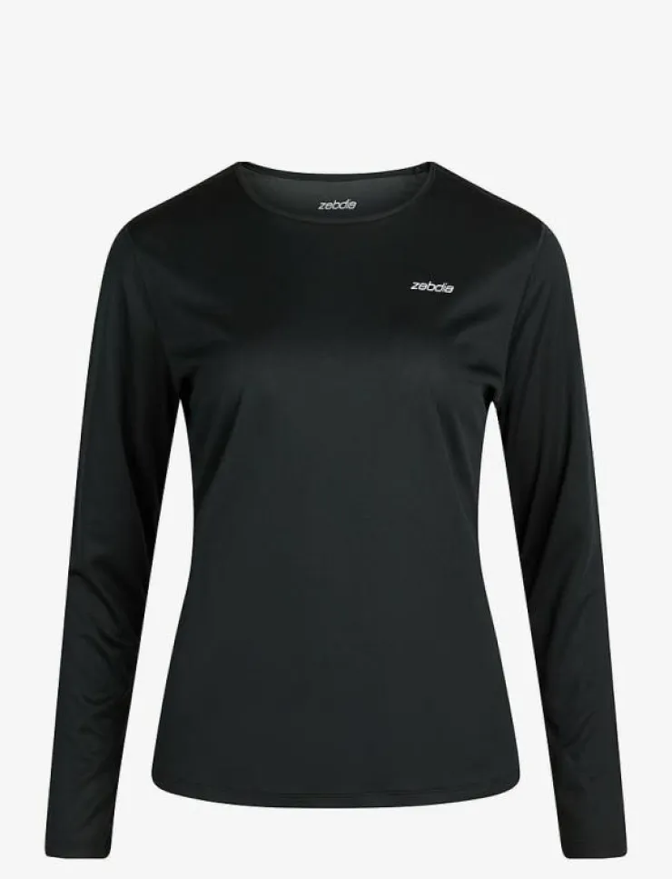 ZEBDIA Women longsleeved Sports Tee - Långärmade tröjor|Kvinnor Toppar & T-Shirts